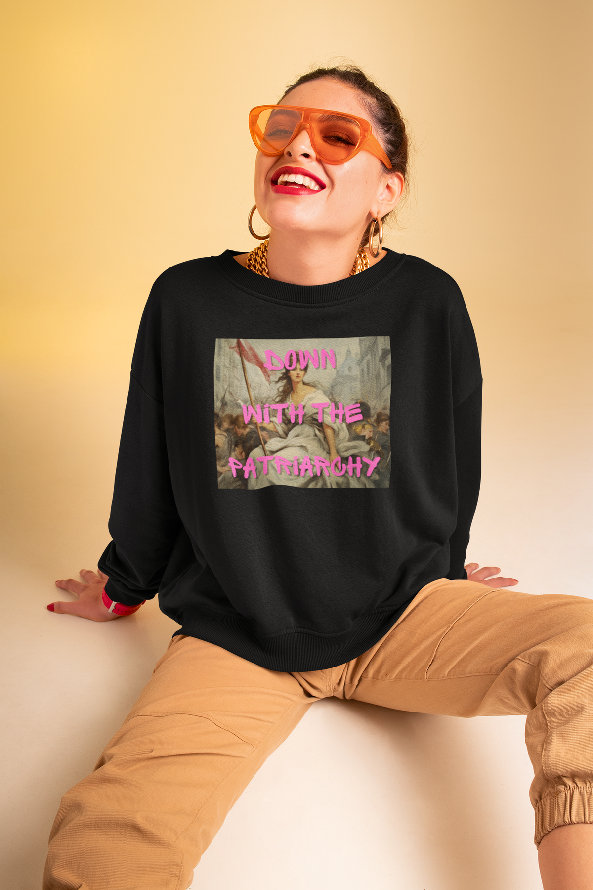 Down With the Patriarchy Crewneck