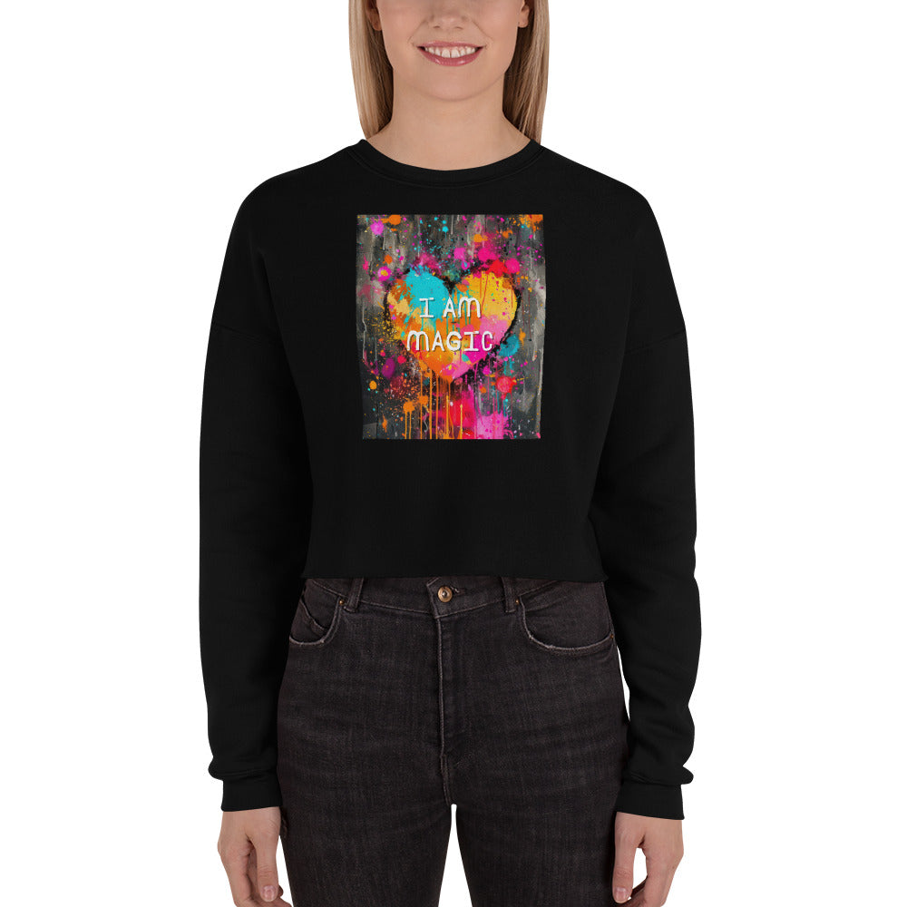 I am Magic Cropped Crewneck